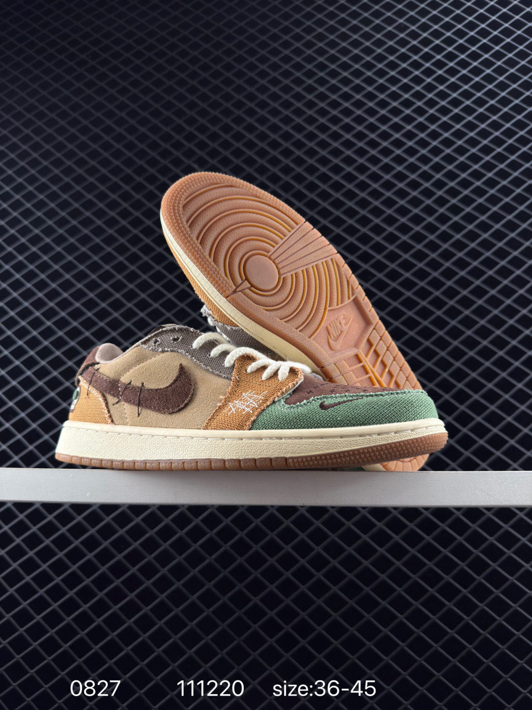 Travis Scott x Air Jordan 1 ” Reverse Mocha “